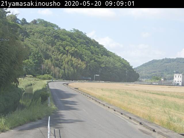 山崎・納所線の平常時の画像です