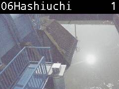 橋内排水機場の現在の映像